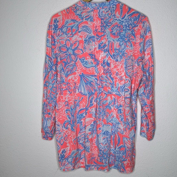 Lilly Pulitzer Sarasota Tunic is Summer Siren size Large - Picture 3 of 6